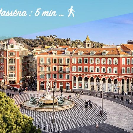 NEW ! Superbe Studio Vieux Nice - Climatisé Exterior foto