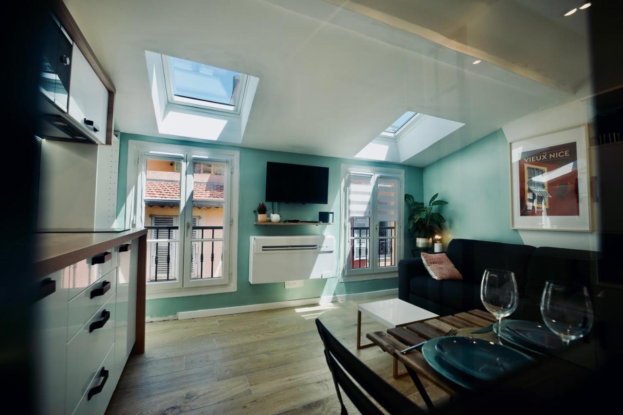 NEW ! Superbe Studio Vieux Nice - Climatisé Exterior foto
