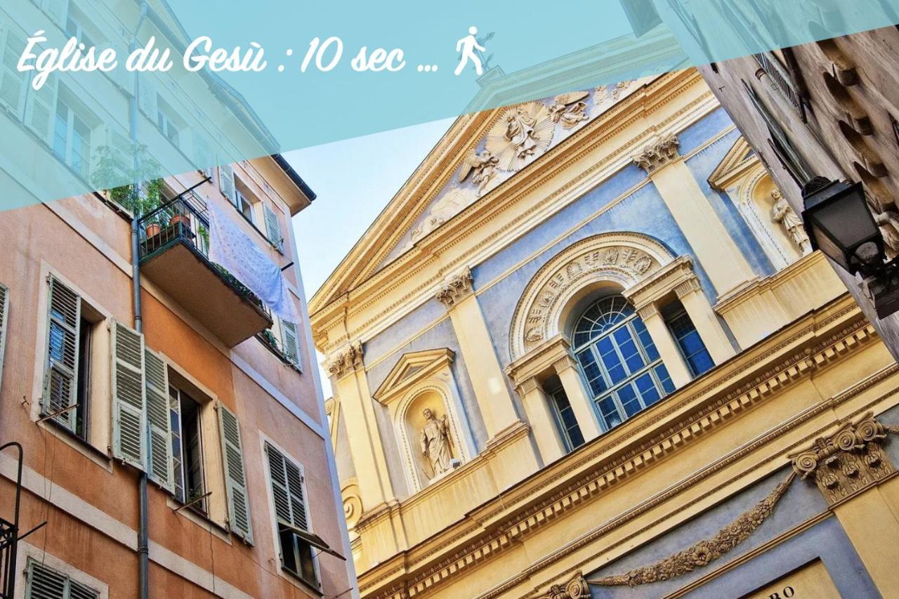 NEW ! Superbe Studio Vieux Nice - Climatisé Exterior foto
